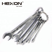 7pcs combination spanner wrench set